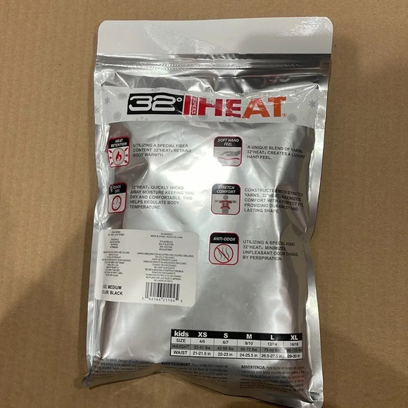 Kids- 32degrees kids heat Long Sleeve Crew Neck Legging Set XL Medium - Picture 10 of 13